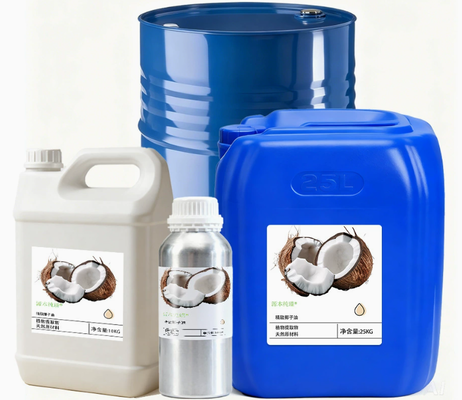 Good price Natural Virgin Coconut Oil CAS 8001-31-8 Cold Pressed Refined Cosmetic Grade online
