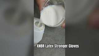 CBNL Carboxylated Butadiene Nitrile Latex XNBR Latex For Protective Gloves and Rubber XNBRL